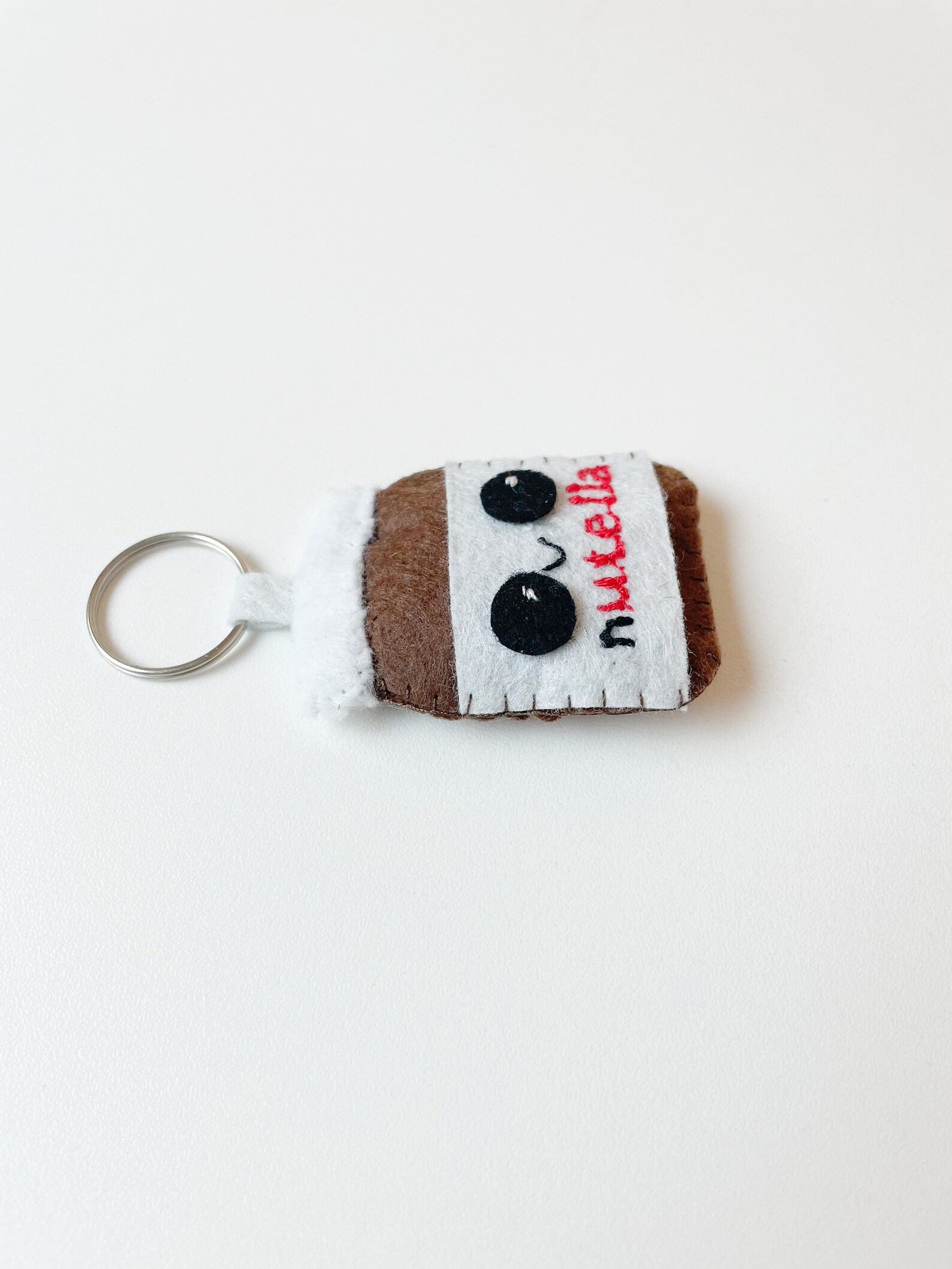 Nutella keychain Food keychain Kawaii Nutella Keychain Etsy