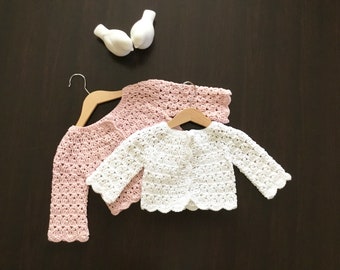 Crochet PATTERN Mira’s Cardigan Pattern N 645 Size 0-3 months 3-6 months 6-12 months 1-2 years 3-4 years 5-6 years 7-8 years 9-10 years