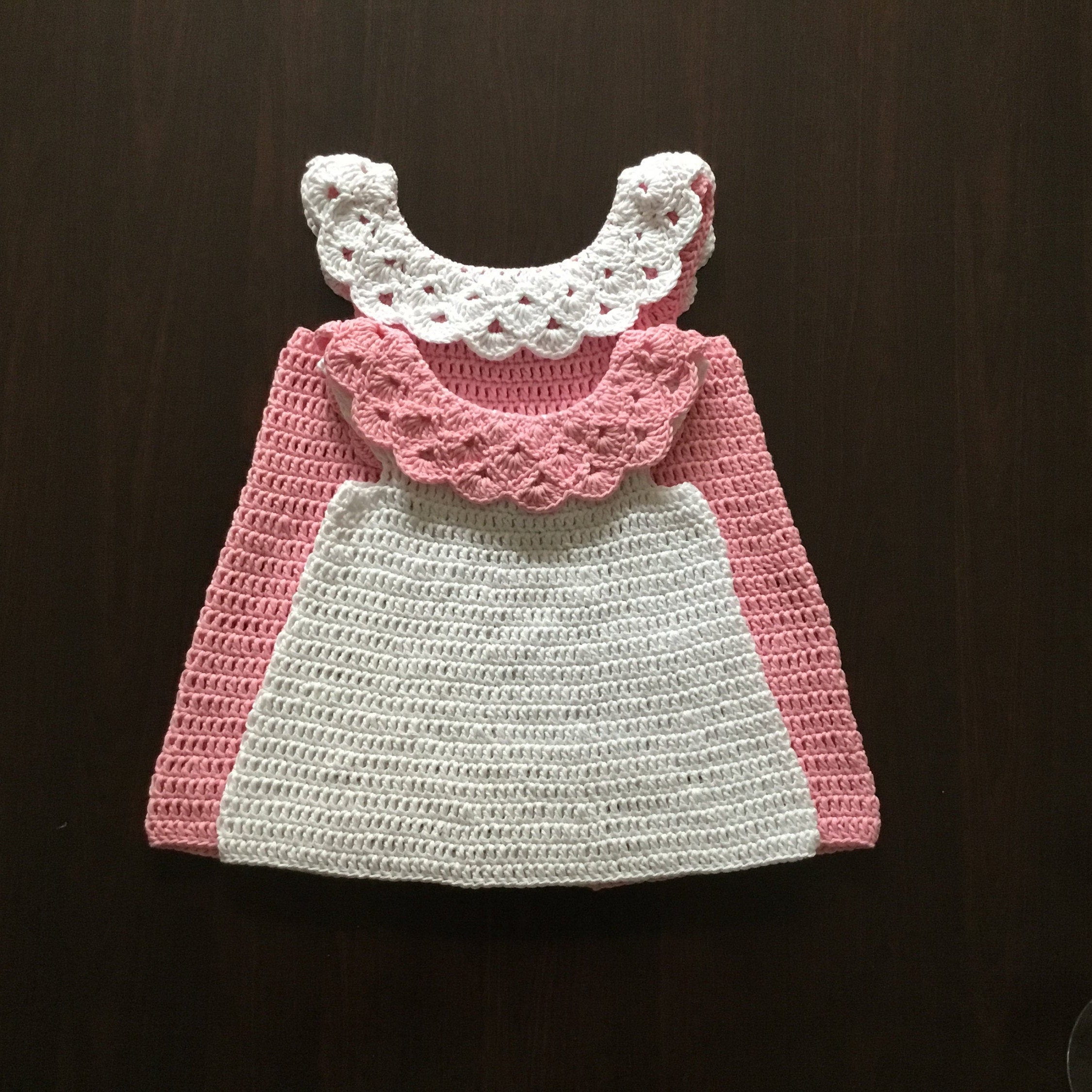 Crochet PATTERN Camellia Dress Pattern N 421 Size 0-3 Months | Etsy