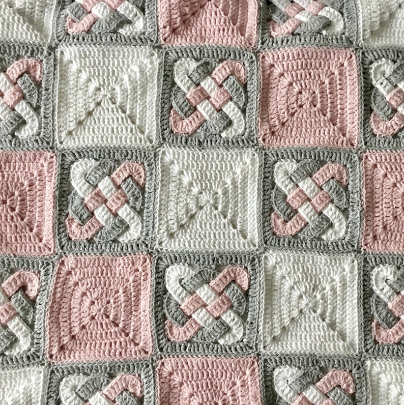 Crochet PATTERN Baby Blanket Pattern N 353 image 5