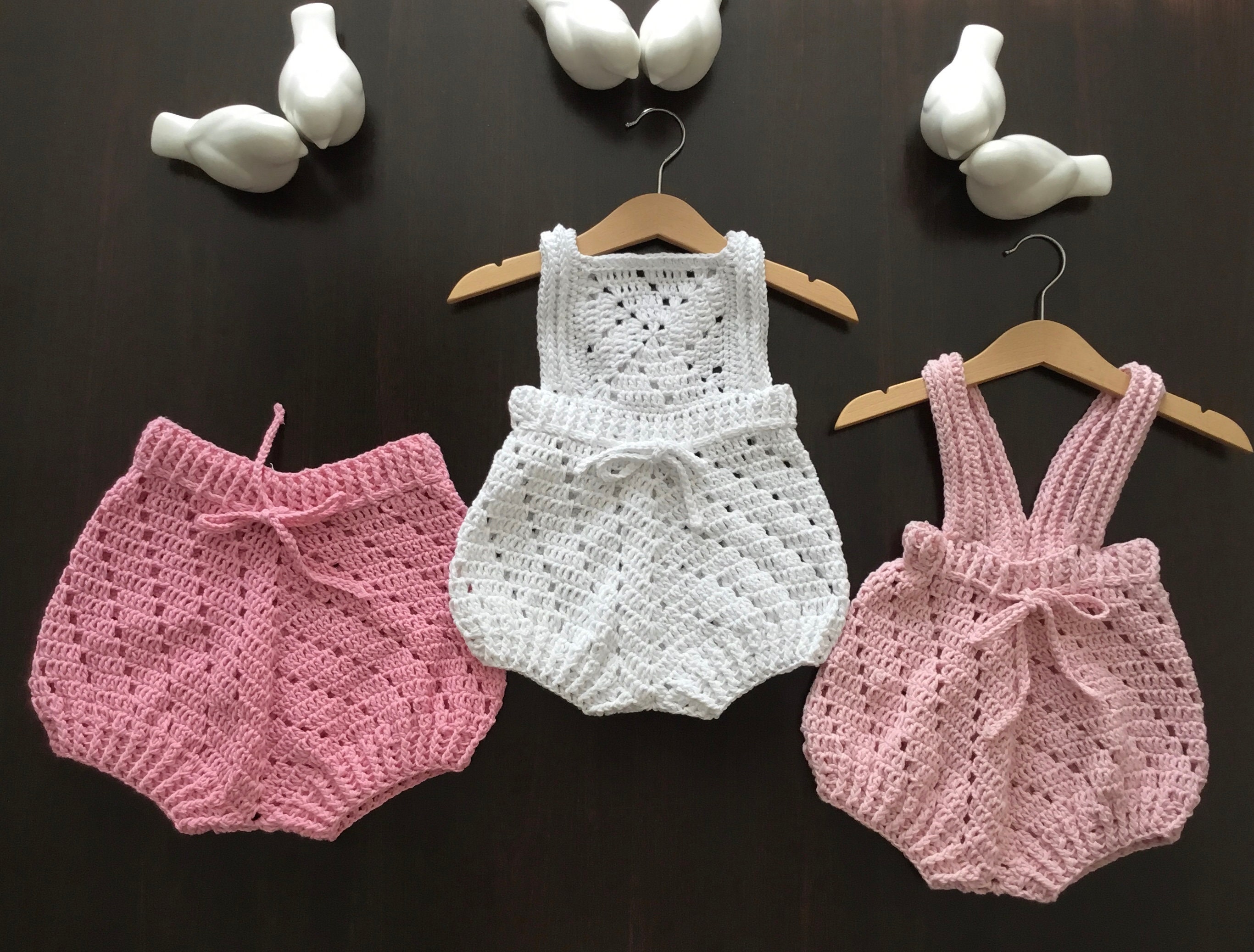 Cubre Pañal Braguita Bebe Crochet Cubre Pañal Braguita De Bebe A