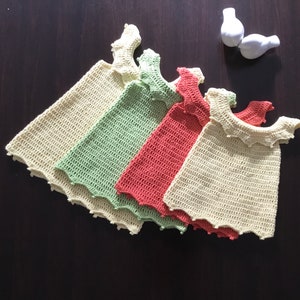 Crochet PATTERN Dolce Baby Girl Dress Pattern N 608 Size Baby - Etsy