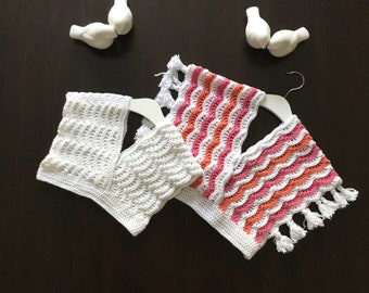 PDF Crochet PATTERN Pretty Waves Top N 615 Size Baby to Adult 2XL