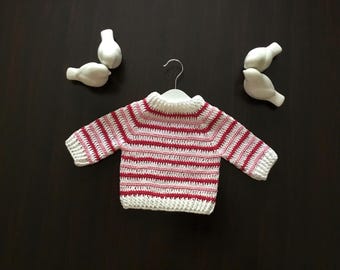 PDF Crochet PATTERN Autumn Basics Crewneck Girls Boys Sweater N 692 size Baby to 11-12 years Modern Jumper Pullover