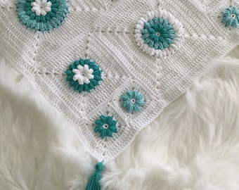 PDF Gehaakt PATROON Pretty Grandma Baby-deken N 346