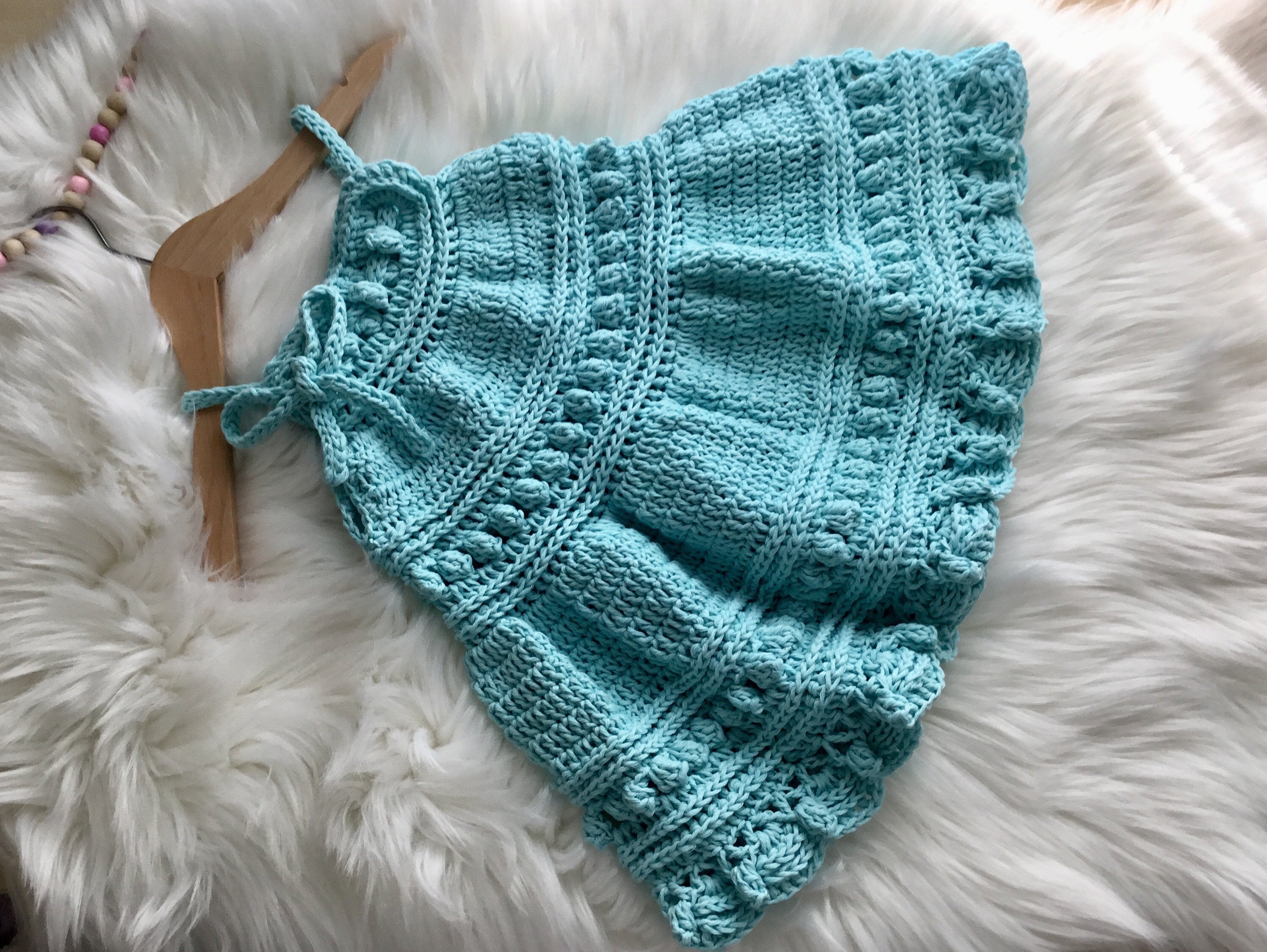 white christmas dresses Coastal Crochet Dress main image 0