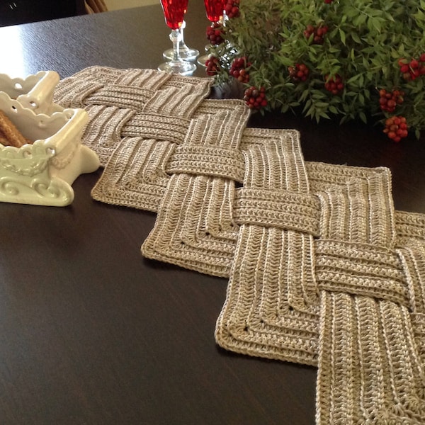 Crochet PATTERN Table Runner Pattern N  142 TABLE DECOR