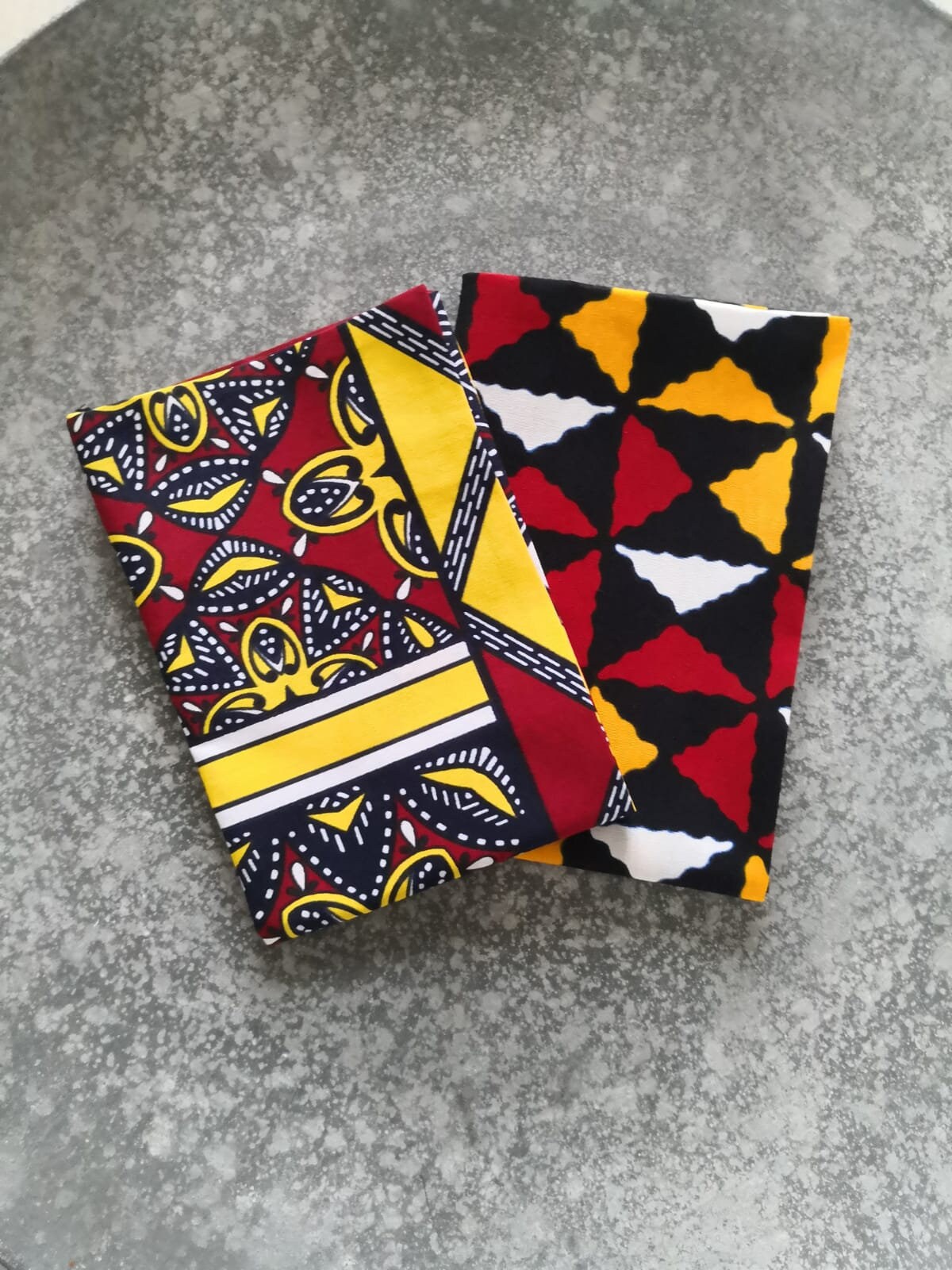 New Serviettes de Table en Wax Coton et Chemin Table