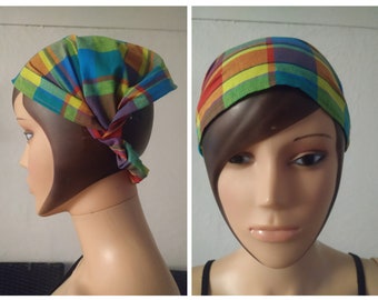 Headband turban bandeau madras divers coloris enfant ou adulte