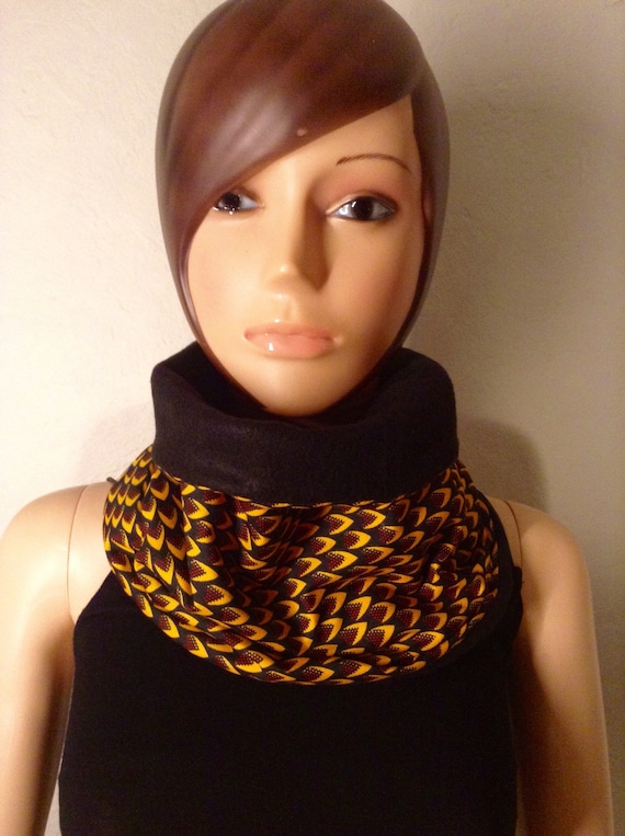 Snood Polaire Géométrique - Multicolore - Unisexe - Neuf Avec étiquettes
