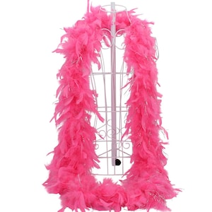 Chandelle Feather Boa, soft feather trim, lightweight boa, costume supplies, DIY crafts, event decor, handmade accessories, vibrant boas