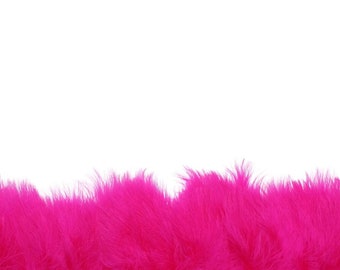 Marabou puff yard, 5-7 inch marabou, feather trim, soft marabou feathers, sewing trim, craft supplies, costume decor, DIY projects, handmade