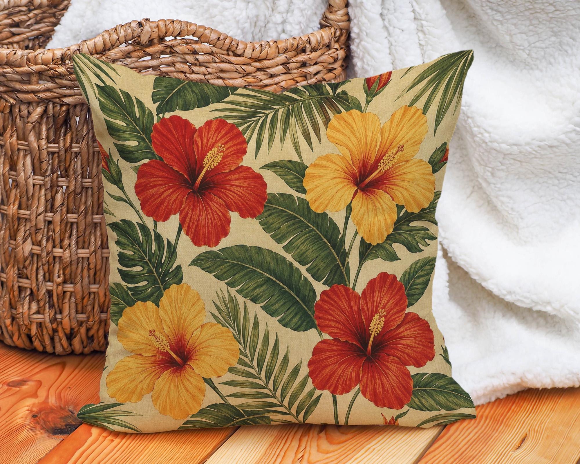 Outdoor Cushions Hibiscus - Etsy