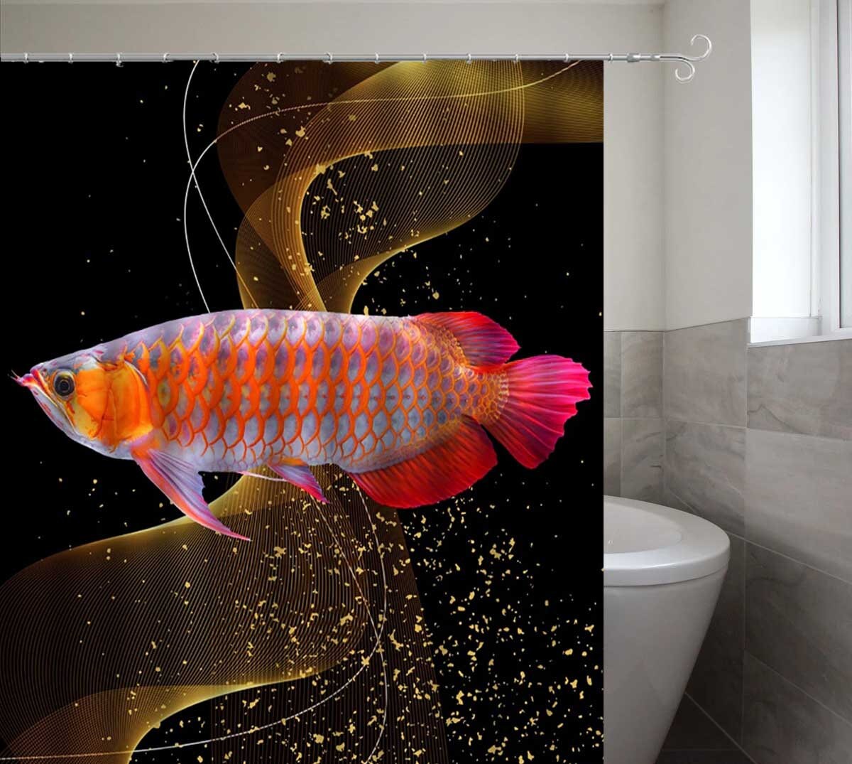 Fish Shower Curtain 