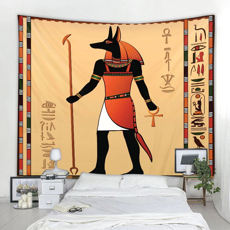 Egyptian Tapestry the Ancient Egypt Mythology Egyptian Gods Wall