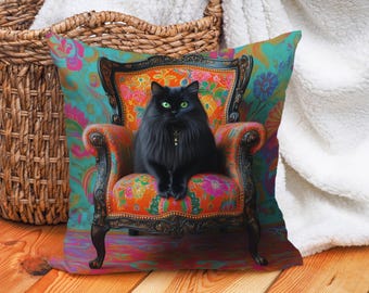 Lot De 4 Housse De Coussin 45x45cm, Rouge Noir Motif Géométrique Taie D'oreiller Décoratif Canapé En Coton Et Coton Pour Canapé Lit - Maison