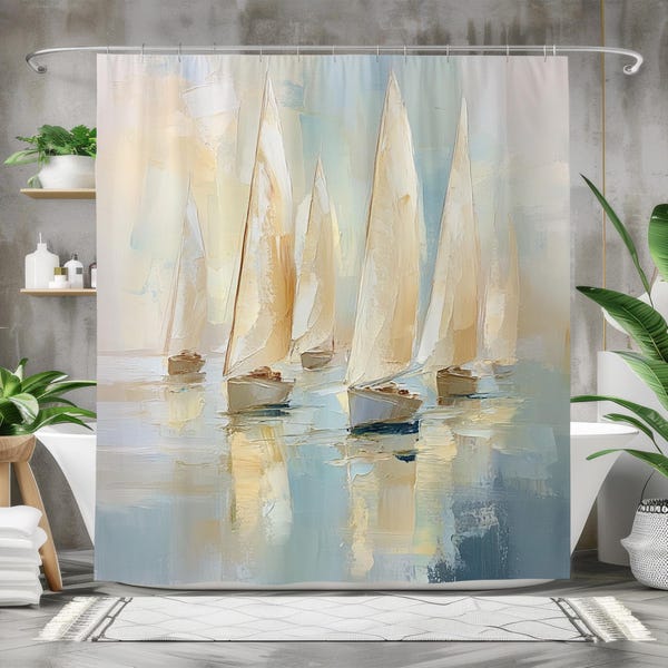Nautical Curtain - Etsy