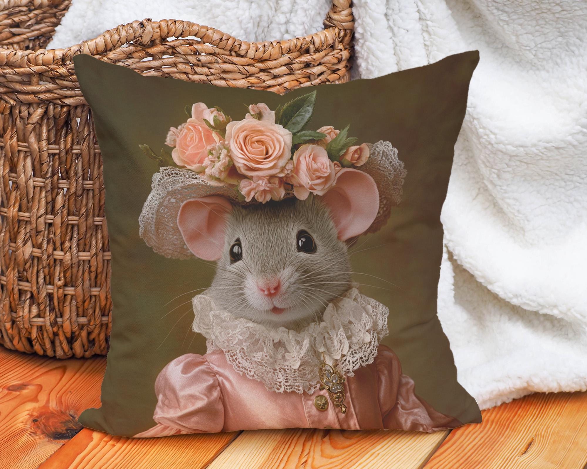 cute rat in a dress I want this in 3 different colors for the ladies