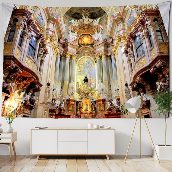 Church wall tapestries clearance