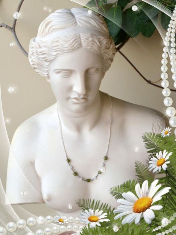 Vesuvianite jewelry shop