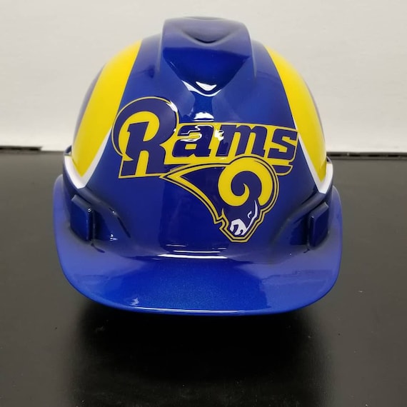 la rams hard hat