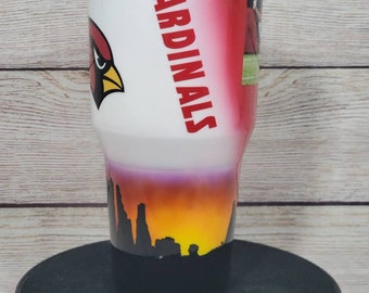 Arizona Cardinals custom tumbler