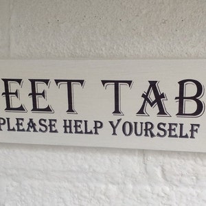 Shabby chic bruiloft sweet table bord mr & mrs Sign houten plaquette