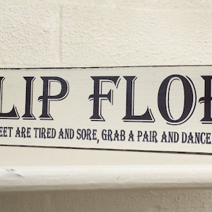 Shabby-chique bruiloftslippers bord mr & mrs Sign houten plaquette