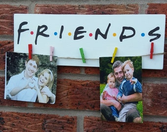 Tv Friends sitcom hanging photo Wooden Sign