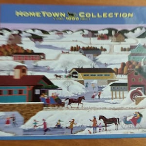 Heronim’s 1000 pièces Pre Owned Hometown Collection Puzzle « Beautiful Bridges » Jigsaw Puzzle
