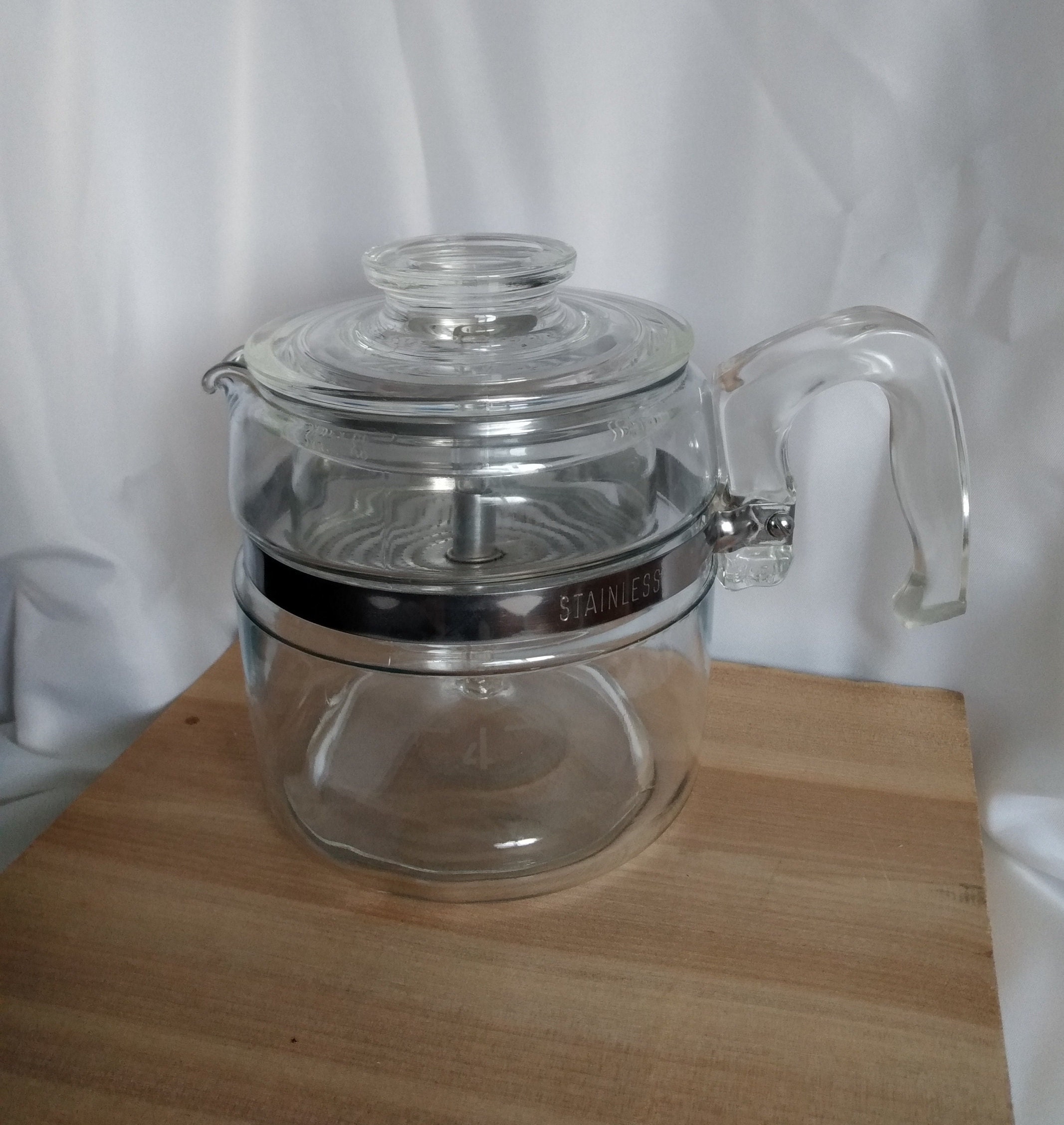 Pyrex Glass Replacement pot for Glass Percolator 7754-B Coffee Pot