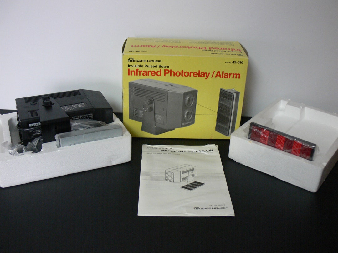 NIB Radio Shack Safe House Infrared Photorelay Burglar Alarm Etsy