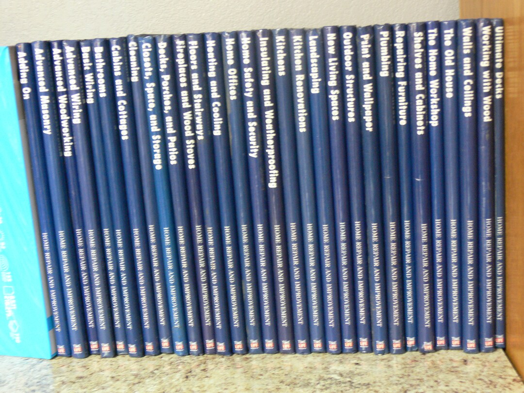 Timelife Books Home Repair and Improvement Set of 30 Hardcovers 1999