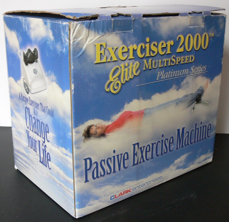 Clark Exerciser 2000 Elite Platinum Series Passive Leg Swing Etsy