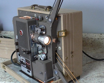 Proyector de sonido KODAK KODASCOPE PAGEANT 8K5 de 16 mm, edición limitada para pruebas.