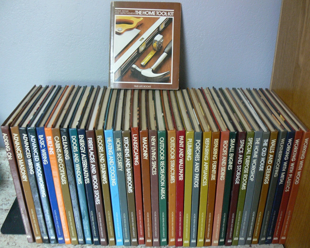 Timelife Books Home Repair and Improvement Set of 36 Hardcovers 1977