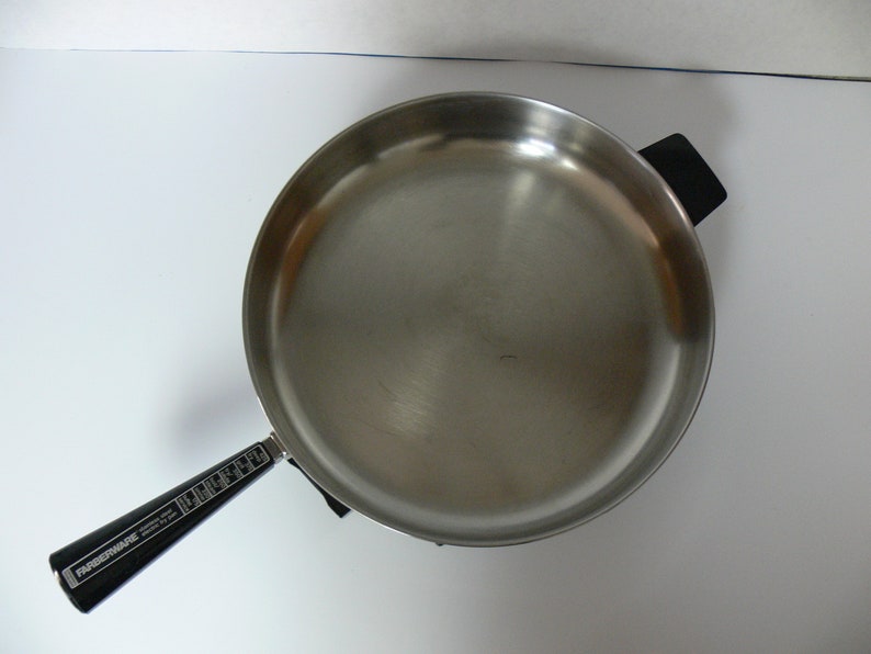 12 Farberware 312B Stainless Steel Electric Skillet Pan Etsy