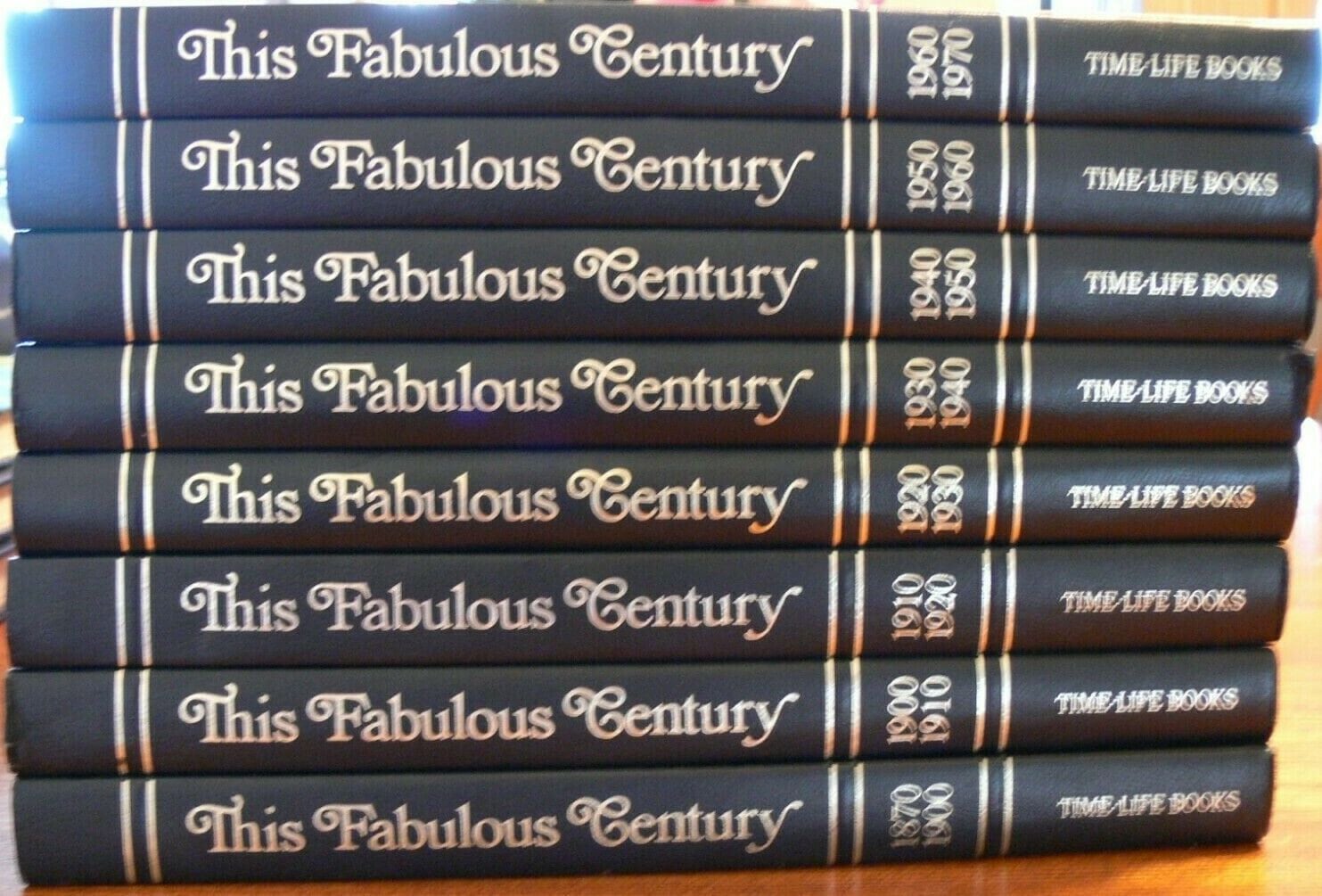 Gently Read 1970s Time Life THIS FABULOUS CENTURY 8 Volume Set - Etsy