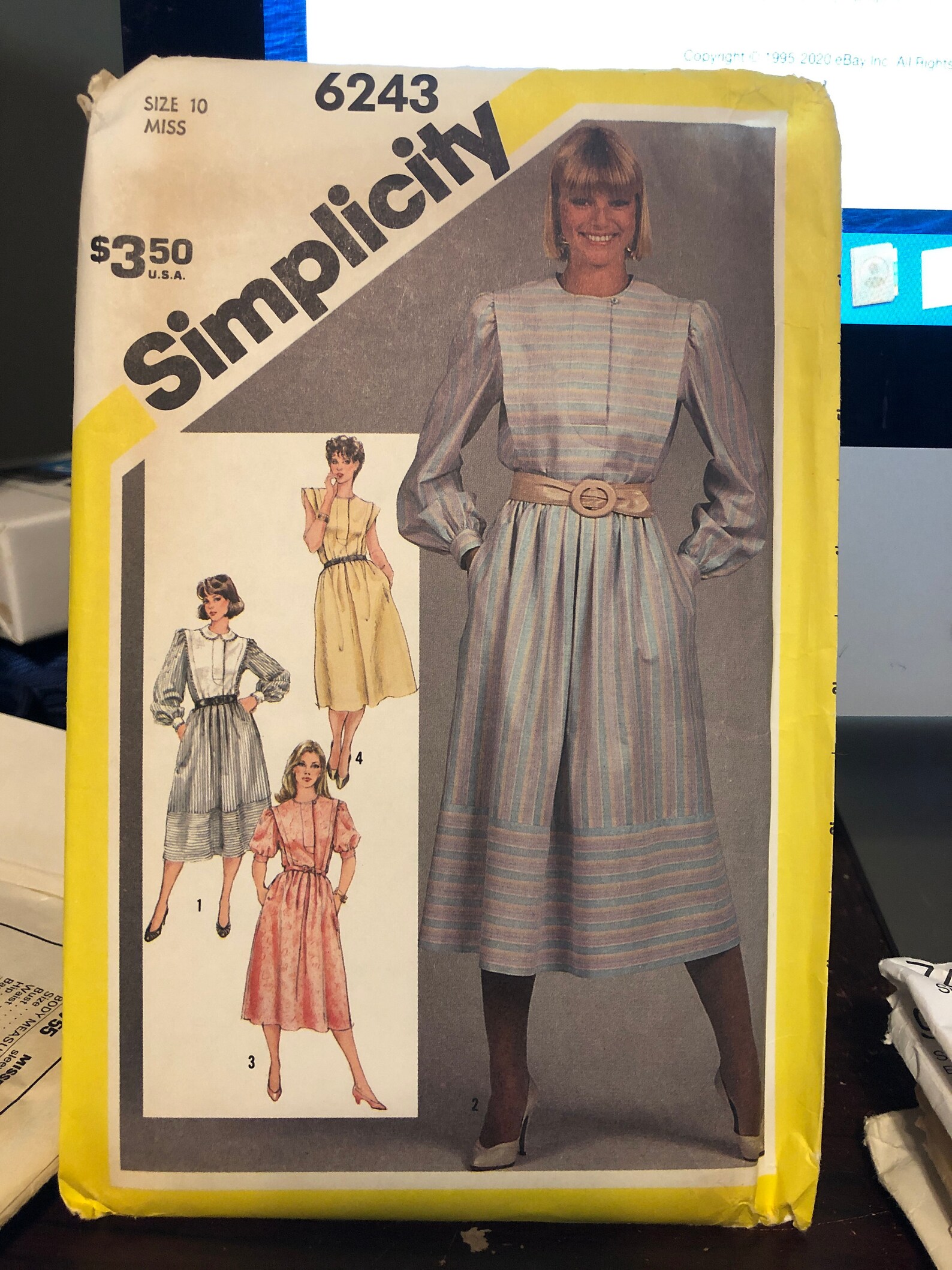 Vintage Simplicity dress patterns 6240 or 5325 or 9109 or Etsy