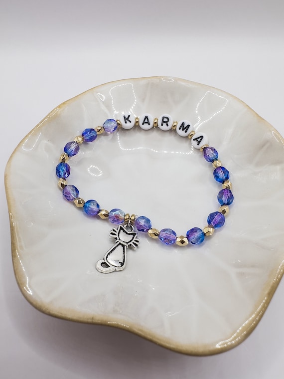 Karma Bracelet Taylor Swift Bracelet Friendship Bracelet Eras Tour Taylor Swift Friendship Bracelet Eras Tour Friendship Bracelets Etsy Canada