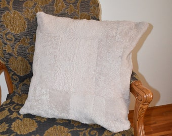 Shearling Fur pillow cover | Fur Pillow Case | Fur Pillow | Fur Home Accessories