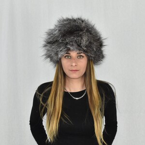 Fur Hat | Silver Fox Fur Hat  | Russian Fur Hat | Natural Fox Fur Hat | Winter Hat For Women | Gift For Her