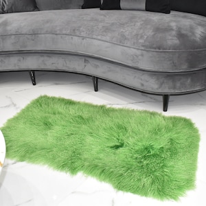 Mongolian Fur Throw | Fur Rug Plate | Fur Throw Blanket | Handmade Fur Throw