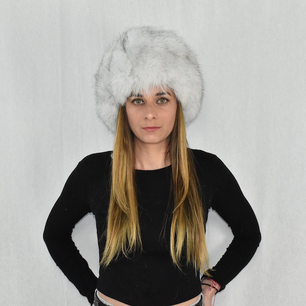 Fur Hat | Fox Fur Hat  | Russian Fur Hat | Natural Fox Fur Hat | Winter Hat For Women | Gift For Her