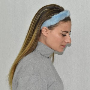 Fur Hairband | Fur Headband | Mink Fur Hairband |Girlfriend Gift | Gift For Her