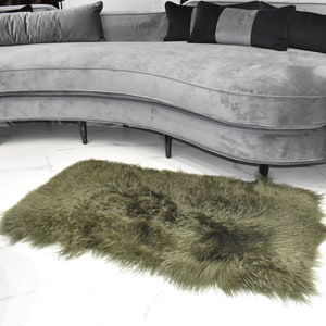 Mongolian Fur Throw | Fur Rug Plate | Fur Throw Blanket | Handmade Fur Throw