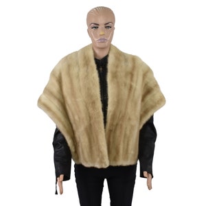 Mink Fur Stole | Gray Mink Stole | Fur stole wrap | Luxury fur etole | Vintage Style fur Etole | Mink Fur Wraps | Gift For Her
