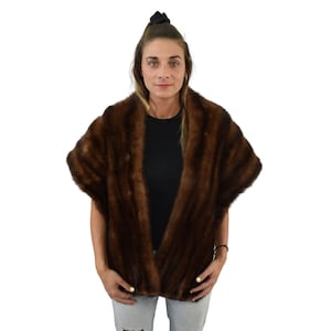 Luxury Mink  Fur Stole / Mink Fur Shawls / Luxury fur etole / Bride fur Etole /Mink Fur Wraps / Gift For Her