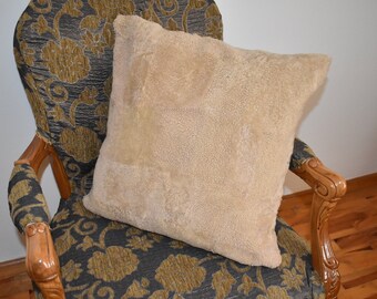 Shearling Fur pillow cover | Fur Pillow Case | Fur Pillow | Fur Home Accessories
