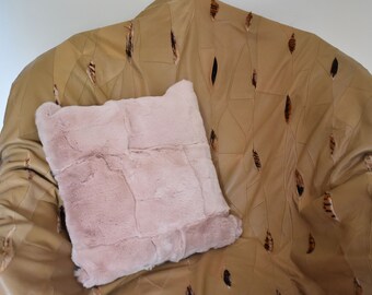 Fur Pillows | Fur Pillow Case | Pillow For Children | Soft And Fluffy Fur Pillow Covers | Pink Fur Covers | Fur Decor